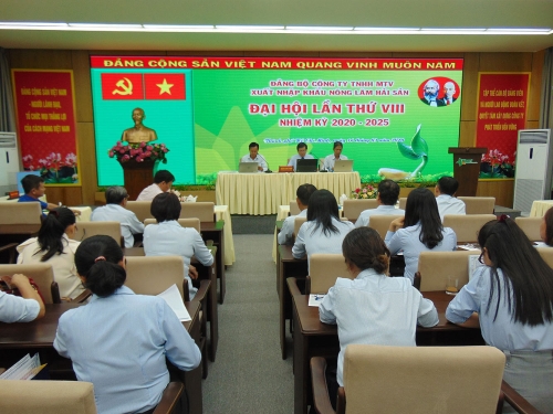 Đại hội Đảng Công ty TNHH MTV XNK Nông Lâm Hải sản