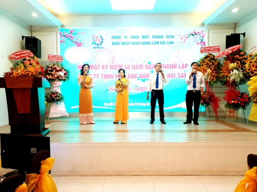 Họp mặt kỷ niệm 40 năm thành lập công ty