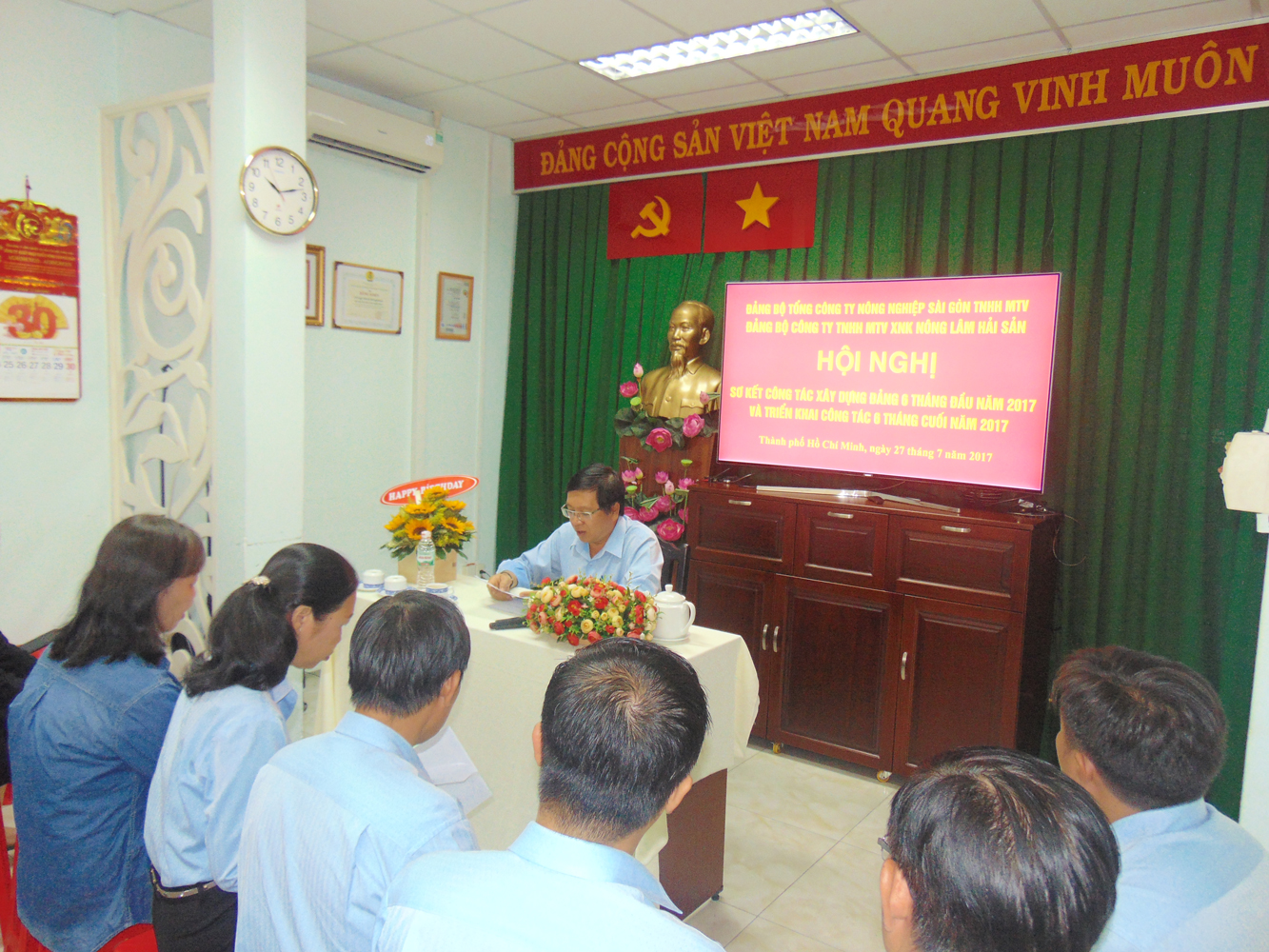 Sơ kết 6 tháng đầu năm 2017